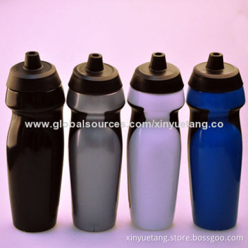 Food Grade Custom Printed 600ML Sport Bottle with Cap